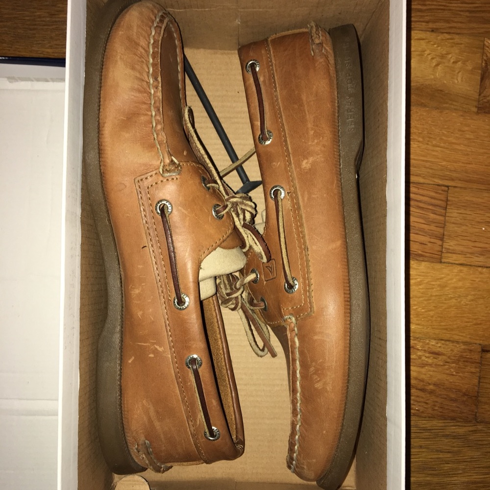 Sherry original 2 eye Sahara boat shoe